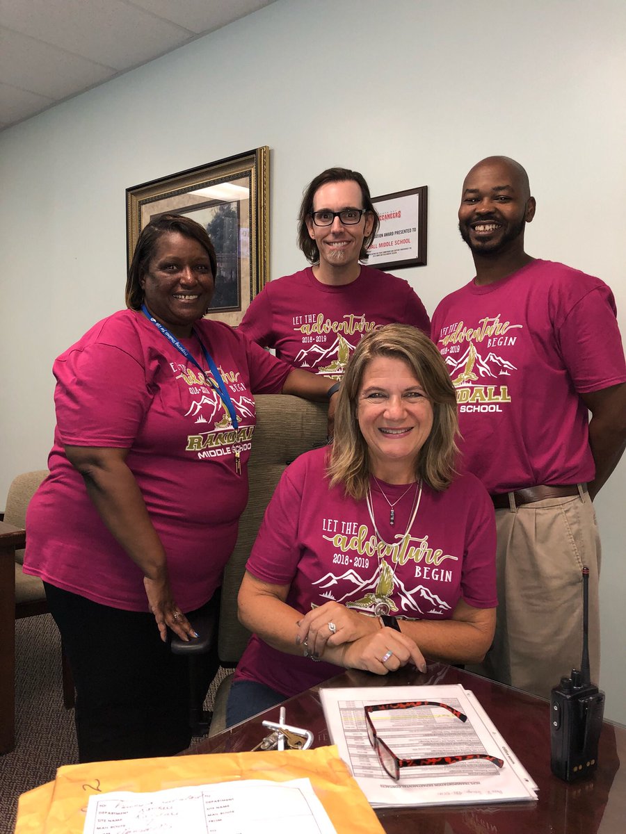 Great team, great first day at Randall Middle School! <a href="/HCPSRandallMS/">Randall MS</a> <a href="/HCPSArea5/">HCPS Area 5</a>