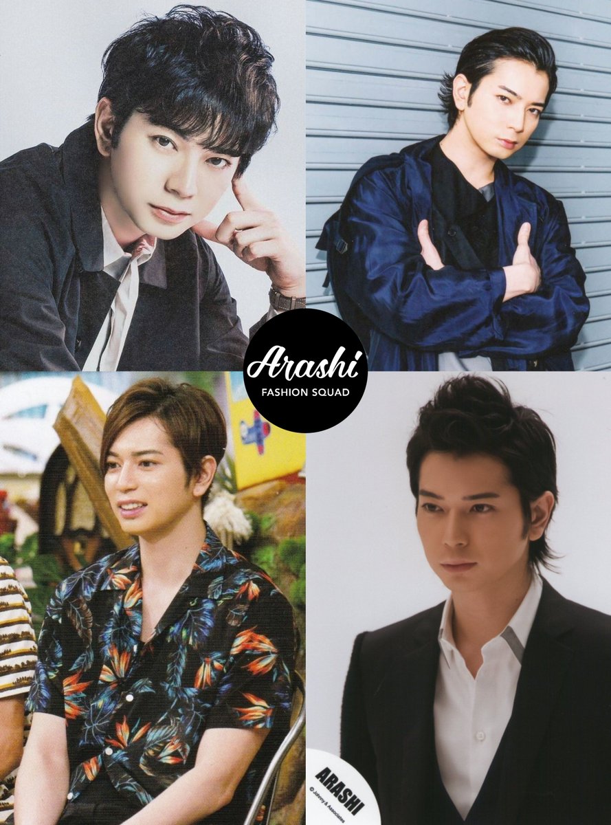 Arashi Fashion Squad Aren T We So Grateful That 松本潤 Loves To Change Up His Hairstyle Every Now And Then Hairstyle Plays An Ever So Important Role In How He Wear His Fashion