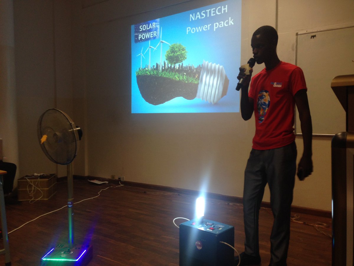 innovateghana's tweet photo. And the winner is.............
Omg!!!!!
Congratulations #TeamNastech!
A solar packed initiative to provide affordable solar energy to support the rural electrification policy!!!
#5YearsOn #innovategh18 #ODOFChallenge #STEM #Ghana https://t.co/zeKahnj5mo
