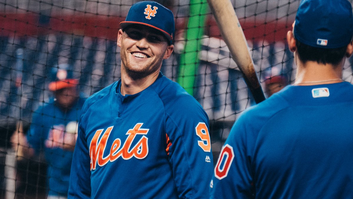 Gearing up for Miami!  @You_Found_Nimmo is fifth in the NL in road OBP (.401). #MetsFacts https://t.co/NW2aKXp0R5