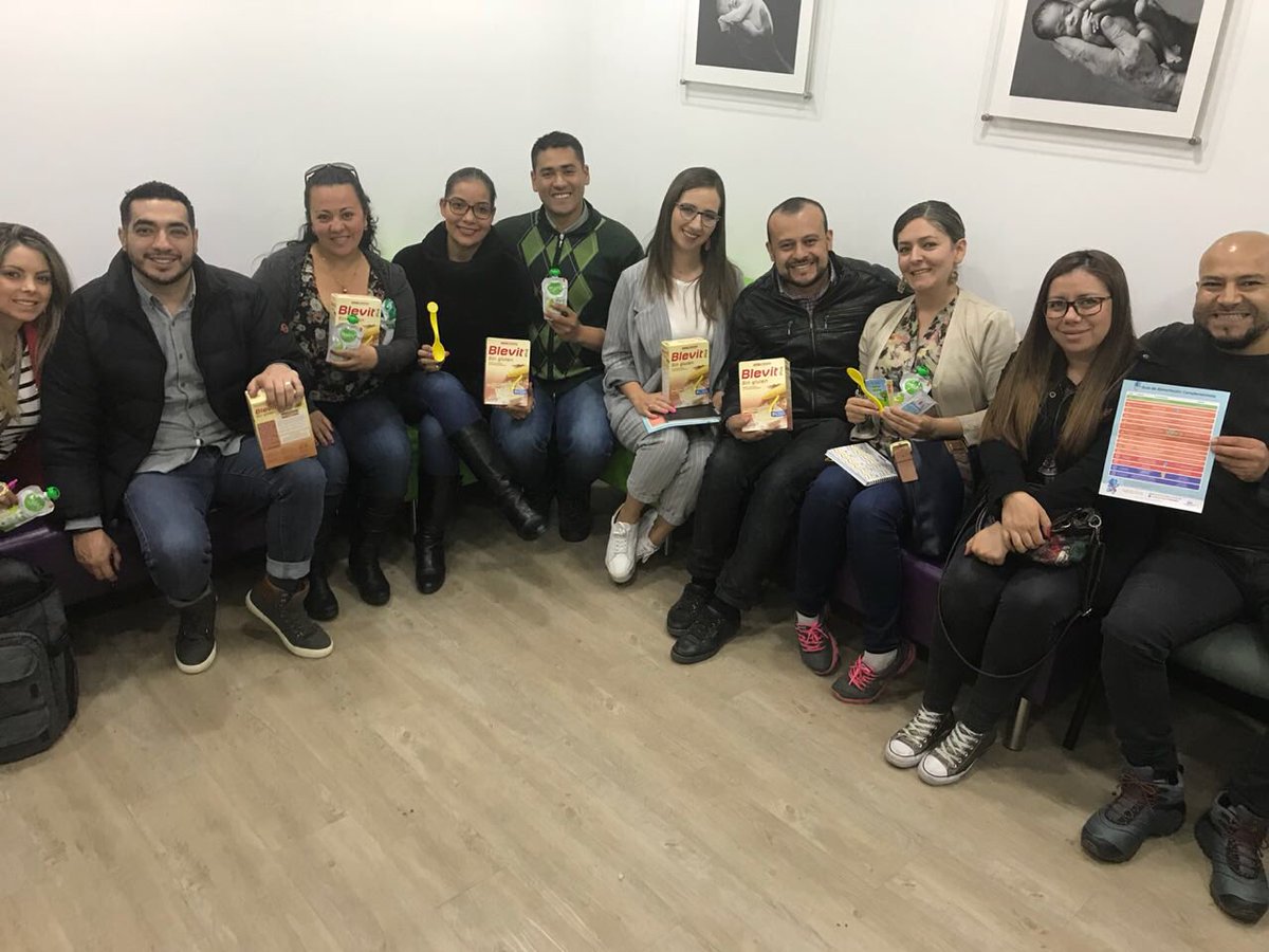 pediagarzon's tweet photo. Agradecemos la asistencia a un nuevo taller de alimentación complementaria en nuestras instalaciones...  Estuvo súper bien con muchas preguntas y comentarios... familias muy pilosas  Gracias a #Blevit y Máh! Colombia por su ayuda. https://t.co/xnVxAo2dms