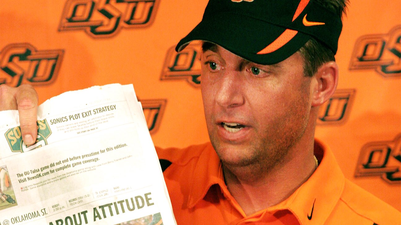 Happy 51st Birthday Mike Gundy. It seems like only yesterday you were 40 