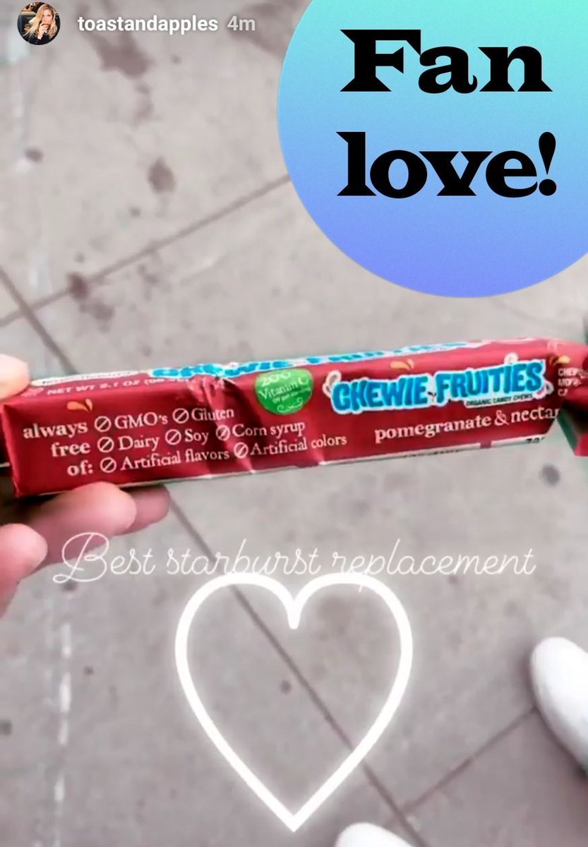 torieandhoward's tweet photo. Happy to be your healthier upgrade!
#bettertastingtoo #mightbebiased #fanlove #tandhreviews #classicsreinvented #chewalicious #shareastick https://t.co/1aIOmOTMJf