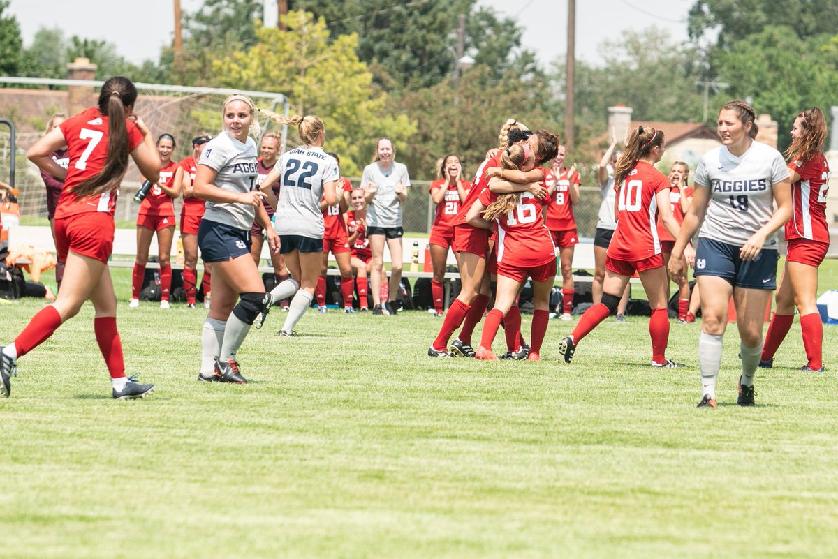 SUUSoccer's tweet photo. RECAP | Thunderbirds Score Late, Earn Exhibition Win Over Aggies

🗞: https://t.co/7SGkg2daWC

#TBirdNation 
#BigSkySoccer https://t.co/cB8EM6klkF