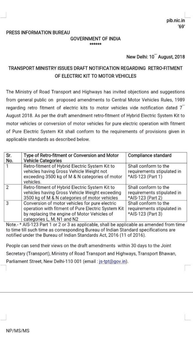jasmeetkhurana's tweet photo. #Electric #vehicle related announcements heat up in run up to @MoveSummitIndia https://t.co/uziHrqRgNV