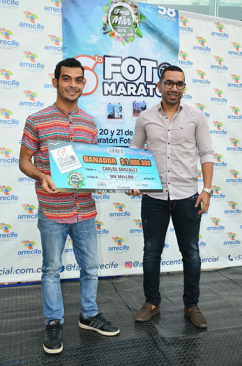 FiestaDelMarSM's tweet photo. Así se llevó a cabo la premiación de  la sexta Fotomaraton #BienestarDelCambio y #HuellaSamaria  de la #FiestaDelMar2018 un evento que resaltó el sentido de pertenencia de los samarios por su ciudad. https://t.co/dLpYTwYB2A