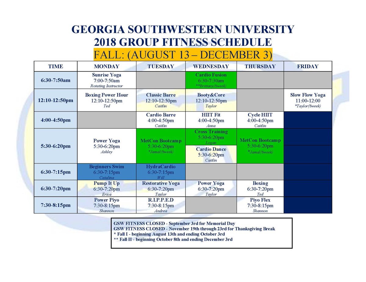 GSW_Fitness's tweet photo. Get ready! GSW Fitness scheduling begins π¨ Mondayπ¨
Schedules will be available! Be on the lookout...you will see us around campus all next week!
#gswfitness #gswcanes #gswwelcomeweek #wearehereforyou https://t.co/6RY5IrDPQw
