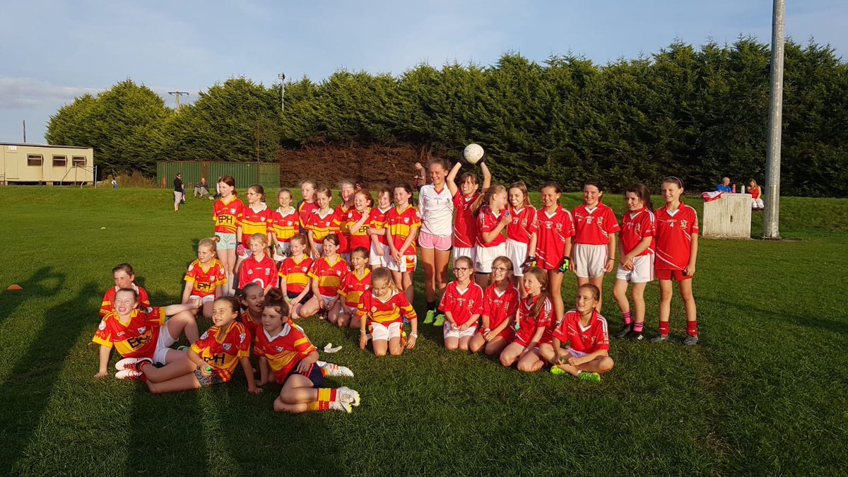 A lovely photo sent in of Eire Og U10’s away to <a href="/BallygarvanLGF/">BallygarvanLGFA</a> this evening. A great standard of football was played on an evening perfect for football.
Well done everyone.
