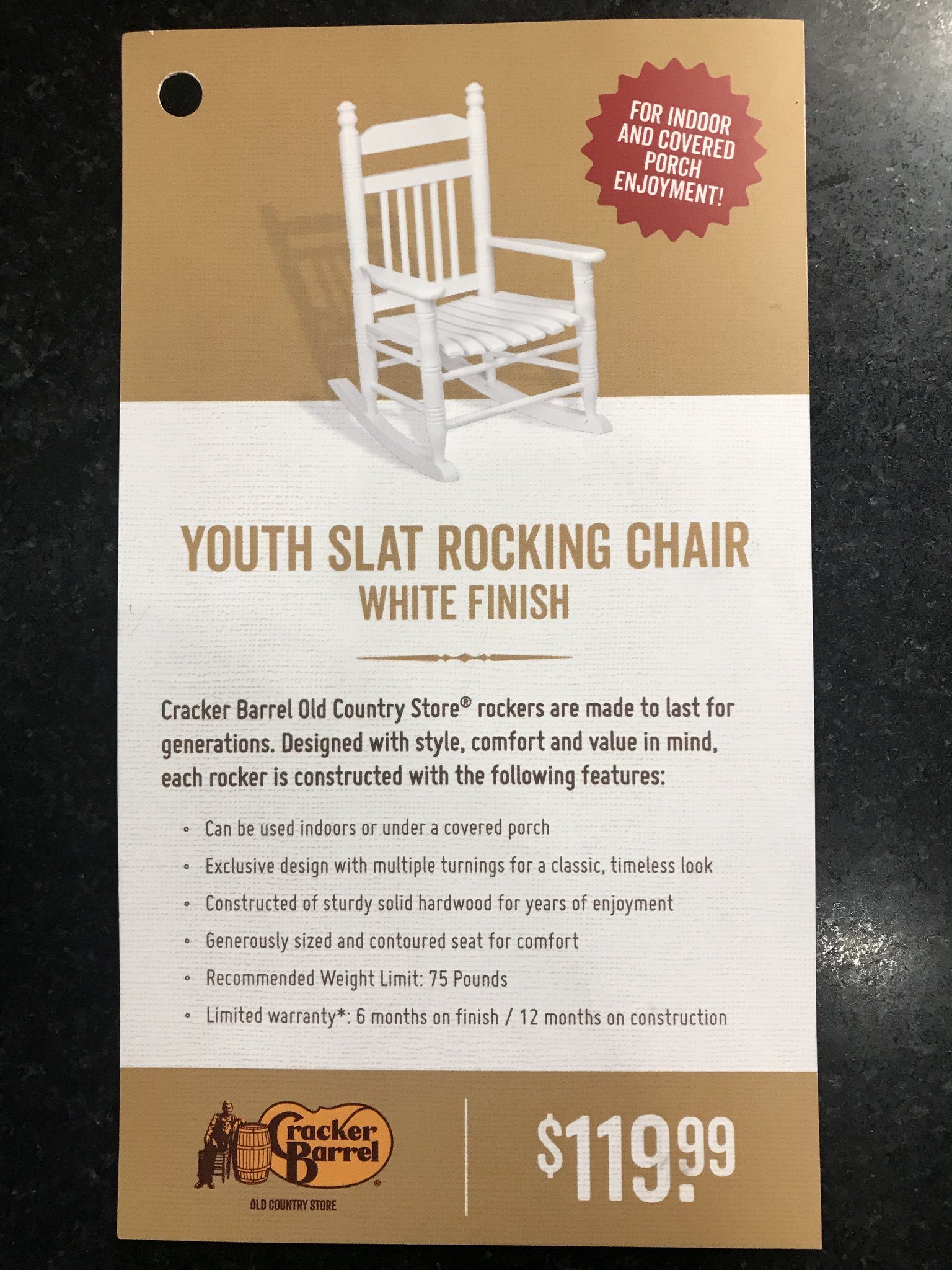 rocker for 6 month old