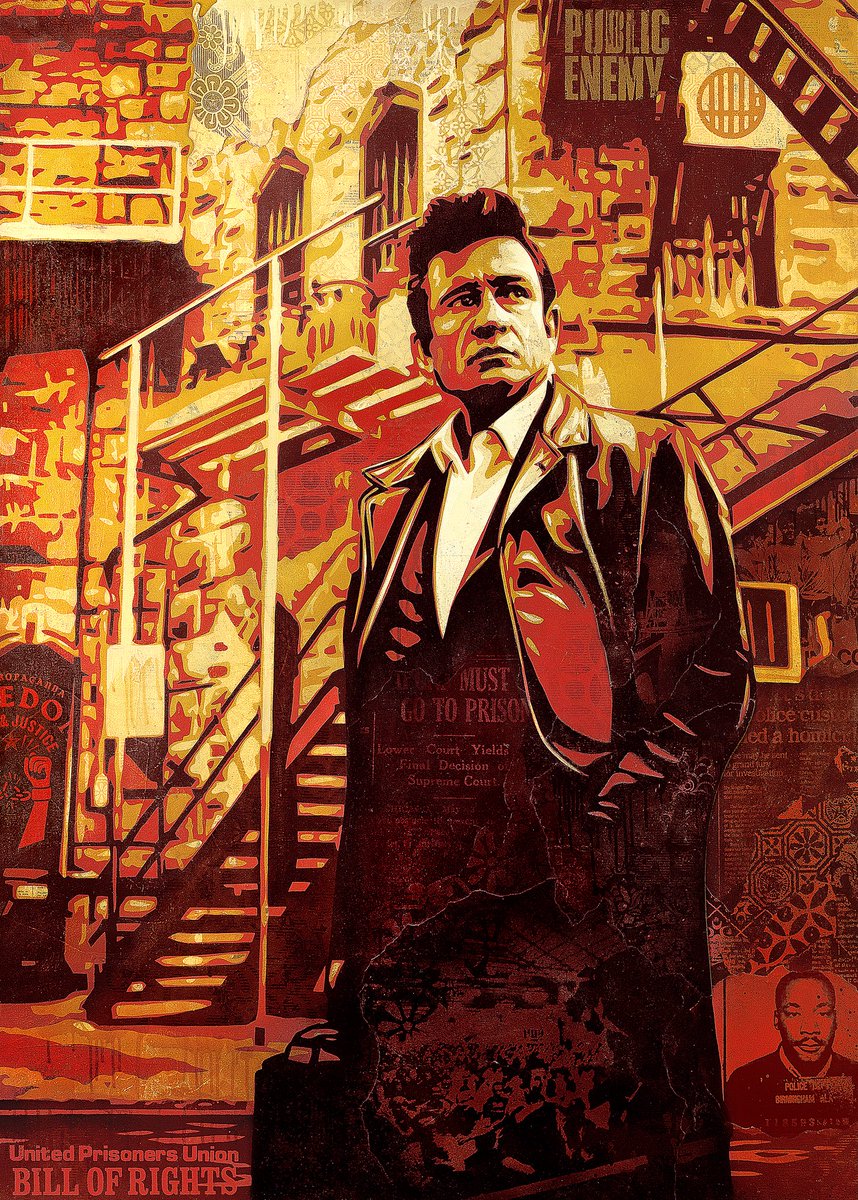 I’ll be in #Sacramento as part of <a href="/wideopenwalls/">Dionne Davis</a> to paint a 15-story mural of #JohnnyCash plus more events, info coming! I’m excited to celebrate the 50-year anniversary of his Folsom Prison performance and i wanted to do something about the need for incarceration reform.