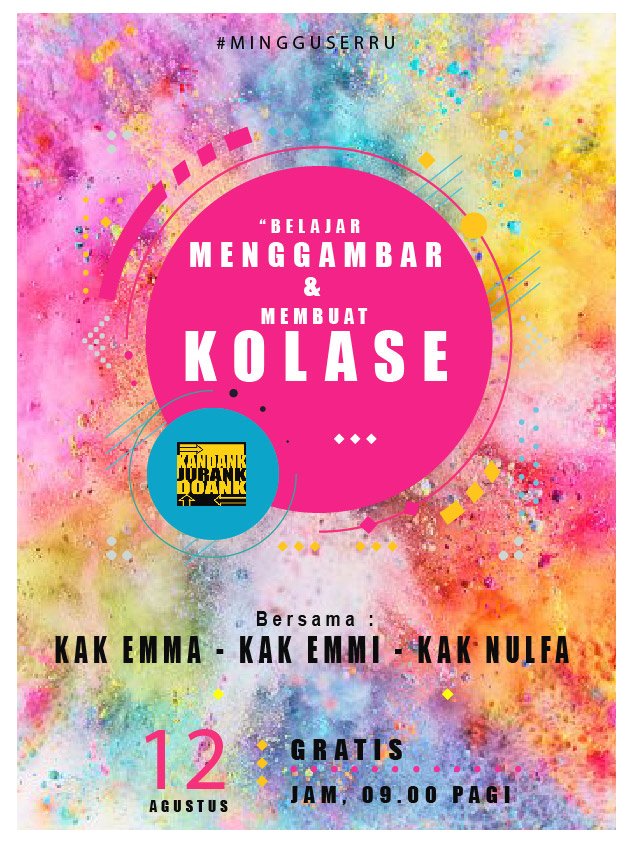 DATENG YA....
GRATIS...
#mingguserru