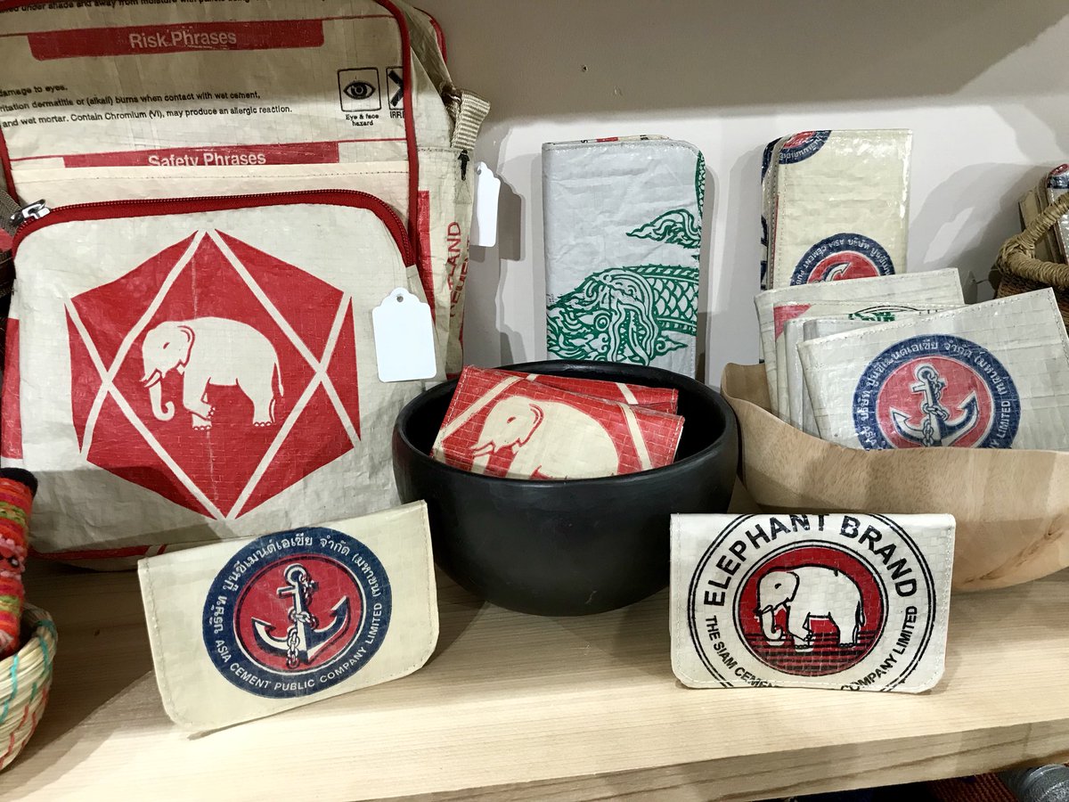 FairTradeDecor's tweet photo. Get it now on our website! Eco-friendly and made from recycled cement bags, these bags are “designed to carry a cause”. This project rescues women out of human trafficking and provides them with a trade. Artisans receive fair living wages while working in safe environments. https://t.co/QYQlc0LAfk