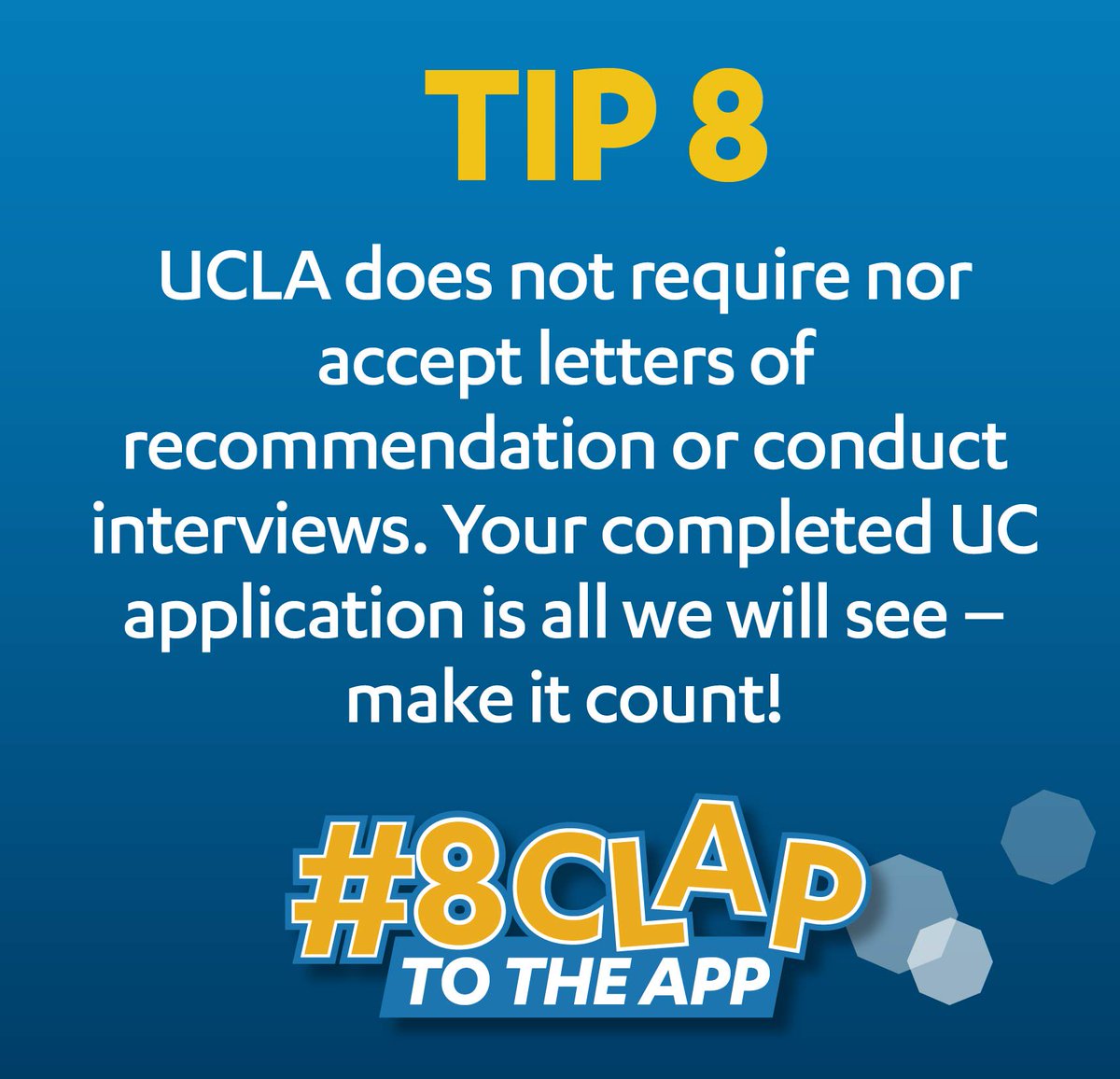 after you have submitted your uc application you will receive an email confirmation if it was