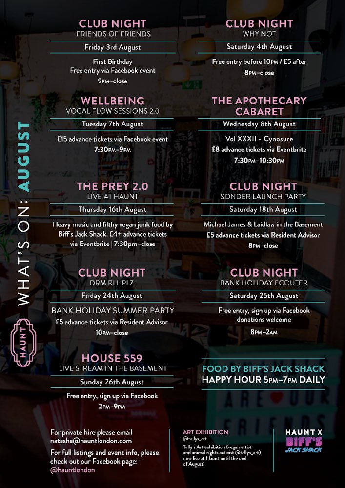 Haunt London tweet media