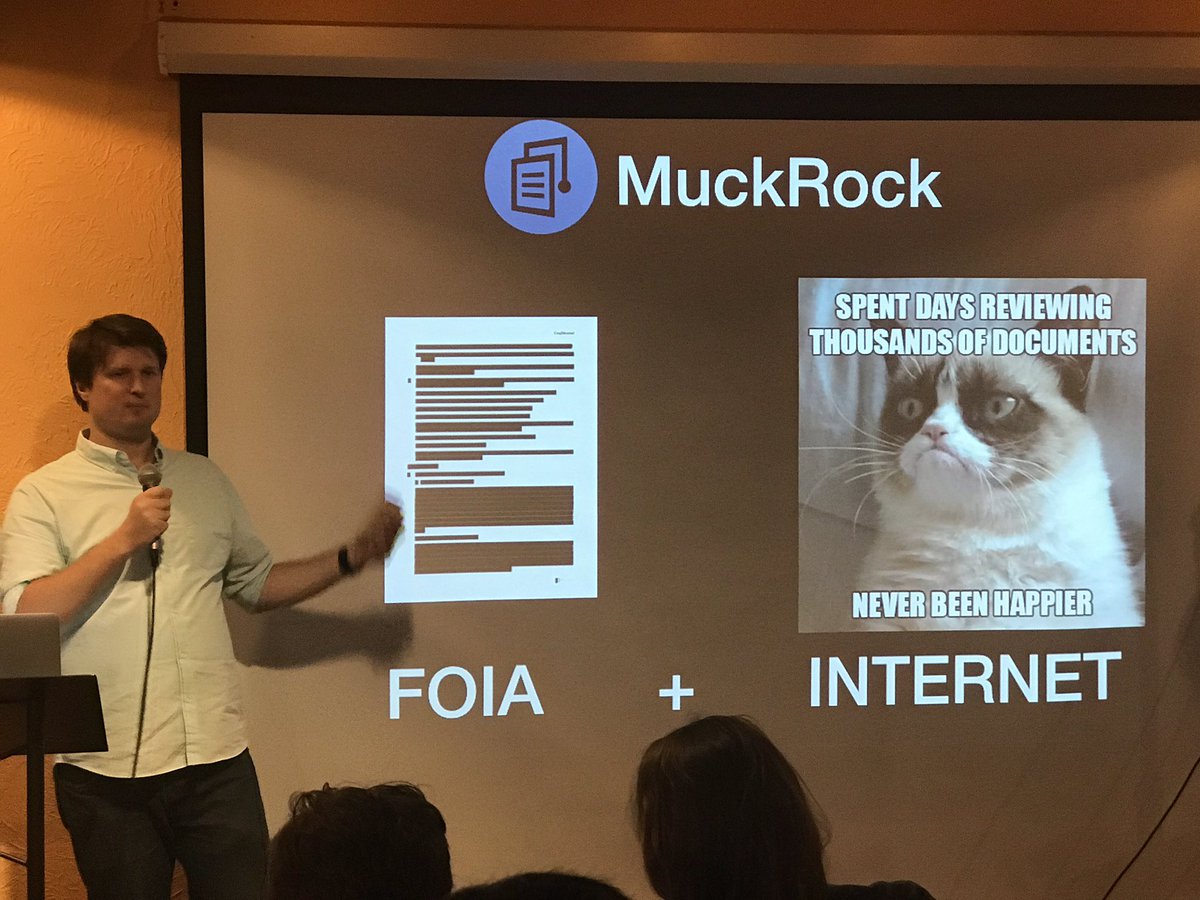 CodeForBoston's tweet image. Mike Morisy, Founder of MuckRock, talks facilitating Freedom of Information Act requests.
Watch our live stream here: facebook.com/codeforboston/…
#NDoCH #hackforchange #CodeforBoston #MuckRock