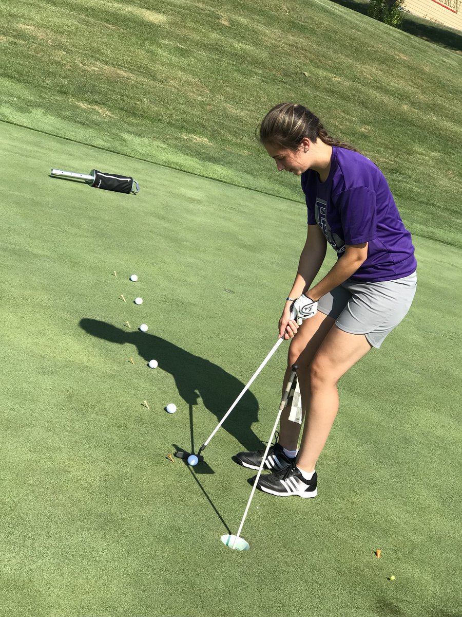 BEastGirlsGolf's tweet photo. Six Ball Challenge! Make each ball with one putt and get a Chieftains Golf Ball Marker and Divot Tool!! #gettowork #winthechallenge #BeastGolf #OneSwingAtATime #TCW https://t.co/hScYsn0sSm