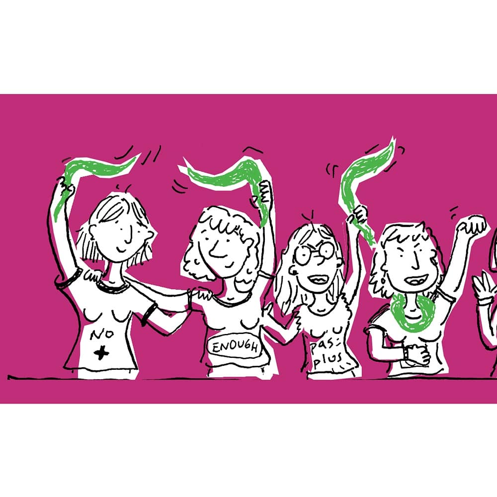 SindyElefante's tweet photo. Por nuestros derechos, por los que aún nos faltan (como el aborto legal), porque no queremos ningún tipo de violencia, porque debemos unirnos, apoyarnos y resistir. #abortolegal #nomásviolencia #mujeresalpoder #enoughproject #enough #Illustrationartists #mareaverd #Illustration https://t.co/ioVW6n4L8g