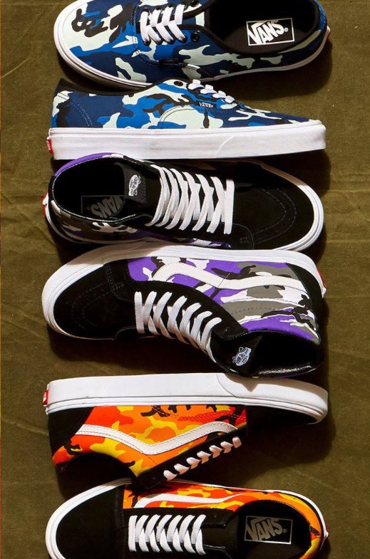 pop camo vans purple