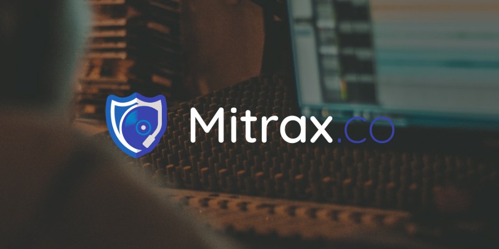The easiest way to protect your music! File a claim on Mitrax.co for just .99 cents. Don't wait until it's too late.