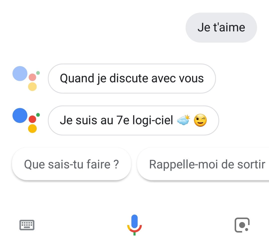 y0m_G's tweet image. Euh 🤔 @GoogleFR y&apos;a pas un souci ? #assistantgoogle #Android