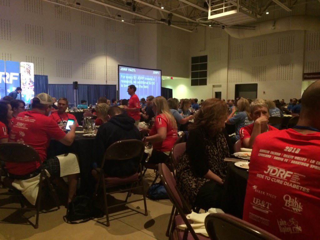 pjslinger's tweet image. #JDRFRide