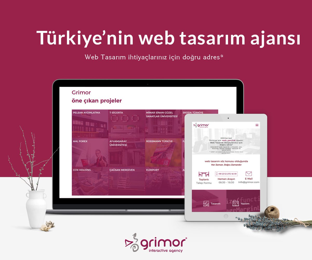 grimorajans's tweet photo. https://t.co/wnH7kVwzti

#Grimor #WebDizayn #Grimorajans #WebTasarım #WebYazılım #WebTasarımAjansı #İstanbulWebTasarım #KurumsalWebTasarım #İstanbulWebTasarımı #KurumsalWebTasarımı #WebTasarımFirmaları #WebDizayn #Responsive #MVC #ASPNET #HTML5 #CSS3 #Web #Hosting #SEO https://t.co/DzYedyKmNR