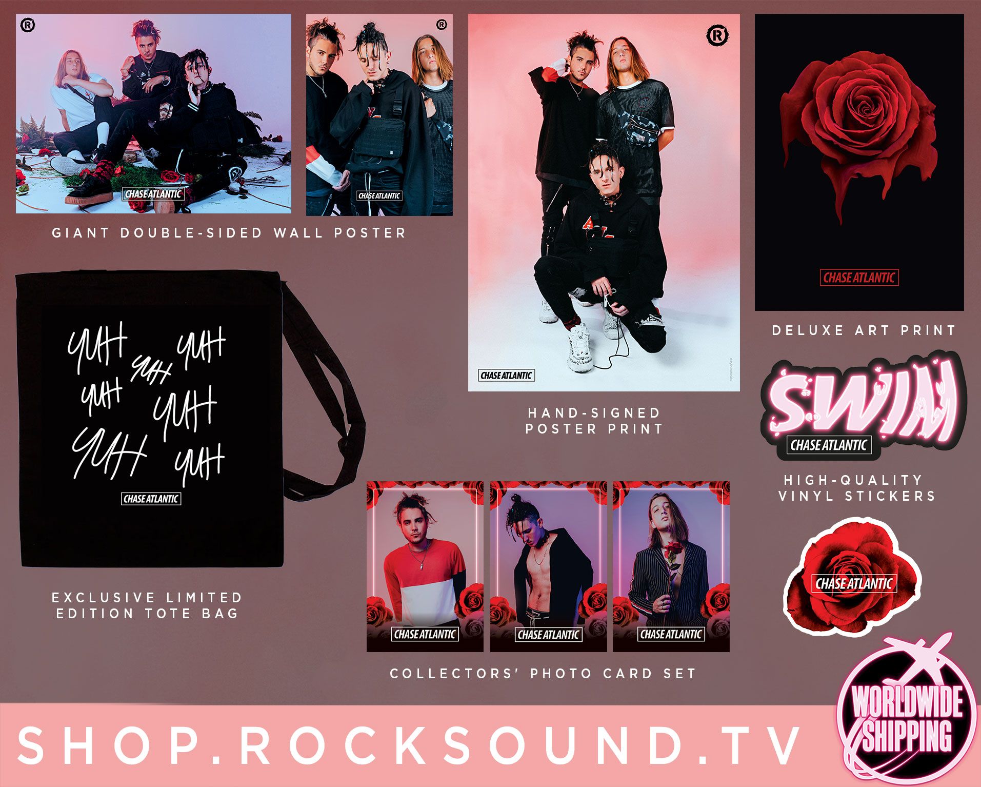 Chase Atlantic Album Covers, Atlantic Chase Wall Poster