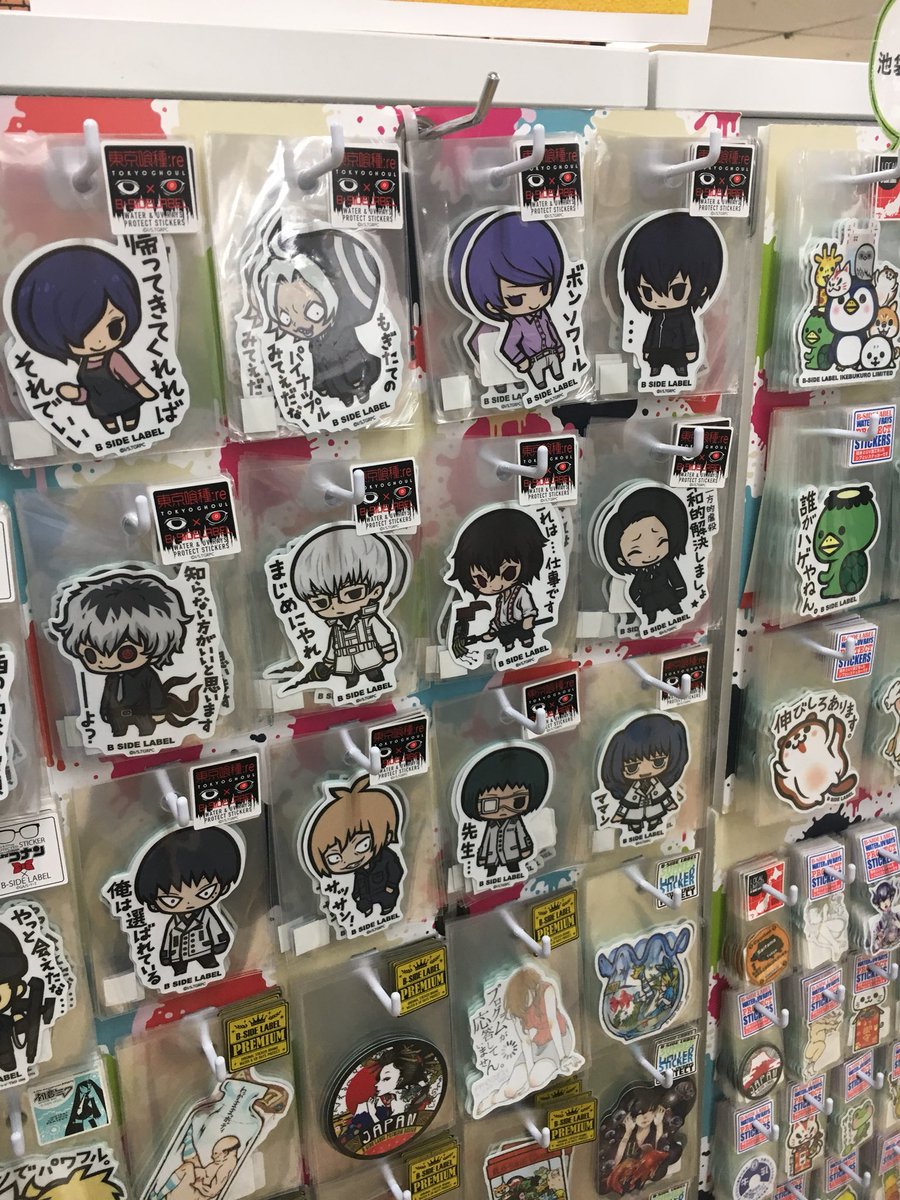 東京喰種:reコラボステッカー］ 東急ハンズ渋谷店さん 東急ハンズ池袋
