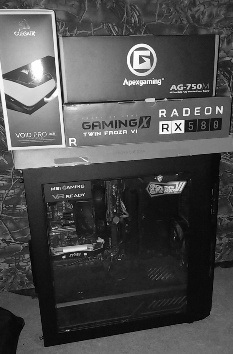 TheCrayolaKilla's tweet photo. All packed up and ready to go down to my brothers for the weekend for some much needed upgrade and therapy! Got my parts from @Newegg!! #pcmasterrace #twitch #upgradethesystem @CORSAIR @msitweets @CYBERPOWERPC @GIGABYTEUSA https://t.co/1nXLwOkbIm