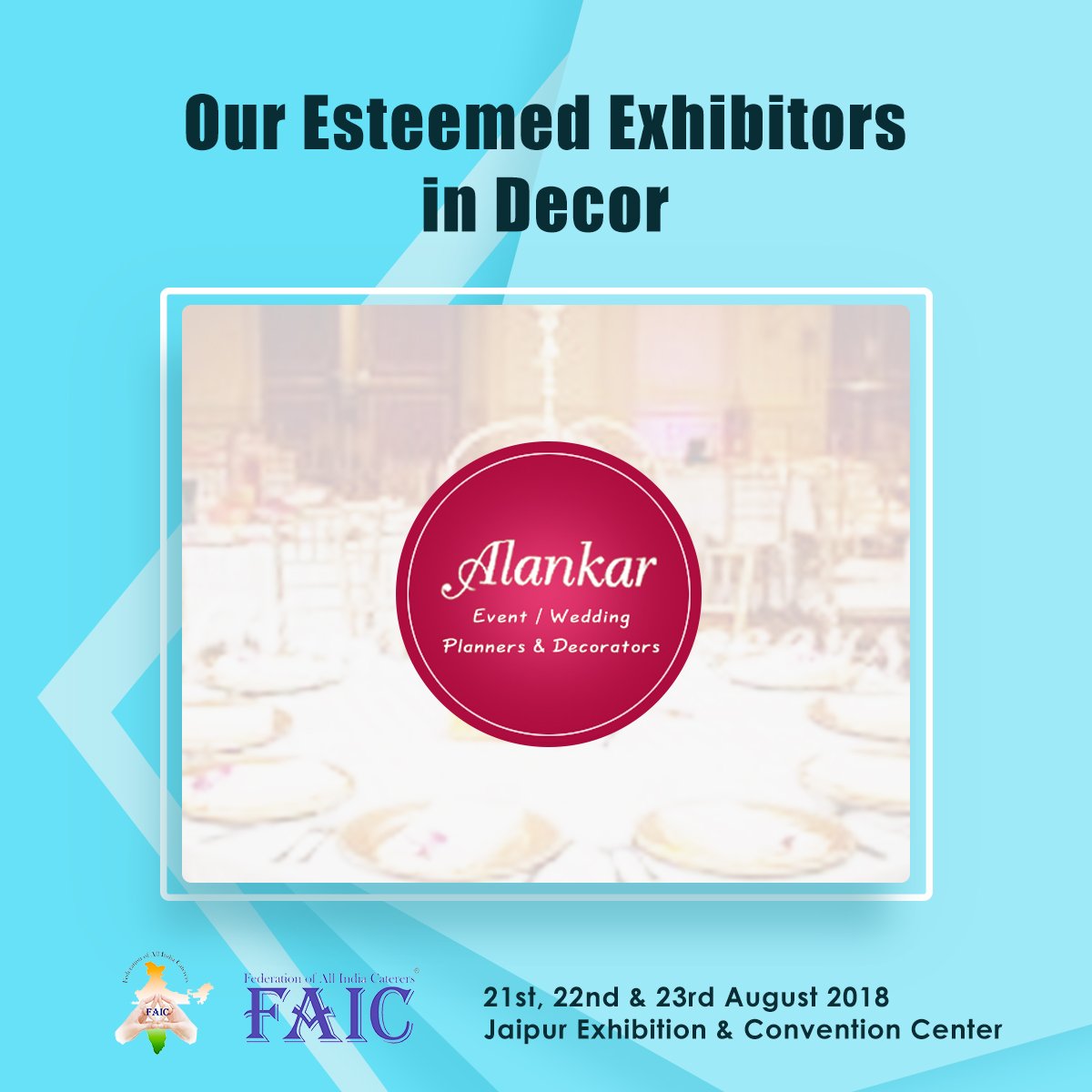 FaicIndia's tweet photo. Our Esteemed Exhibitor in Decor https://t.co/UIOlAIWT1F