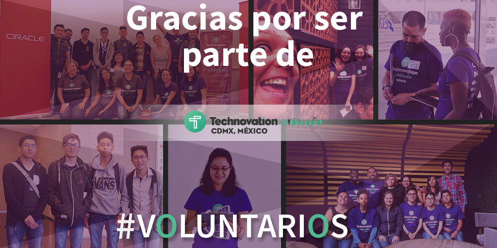 TechnovatioCDMX's tweet photo. Por la satisfacción de verlas crecer, aprender, crear y ser - ¡Gracias #Voluntarios por hacer factible #TCDMX2018! #Chicasentecnología #Chicasemprendiendo #LíderesMexicanas! #Technovation2018 ¡Vamos por #Technovation2019 #Veamoselcambioenacción! https://t.co/3iZPYkCQ81