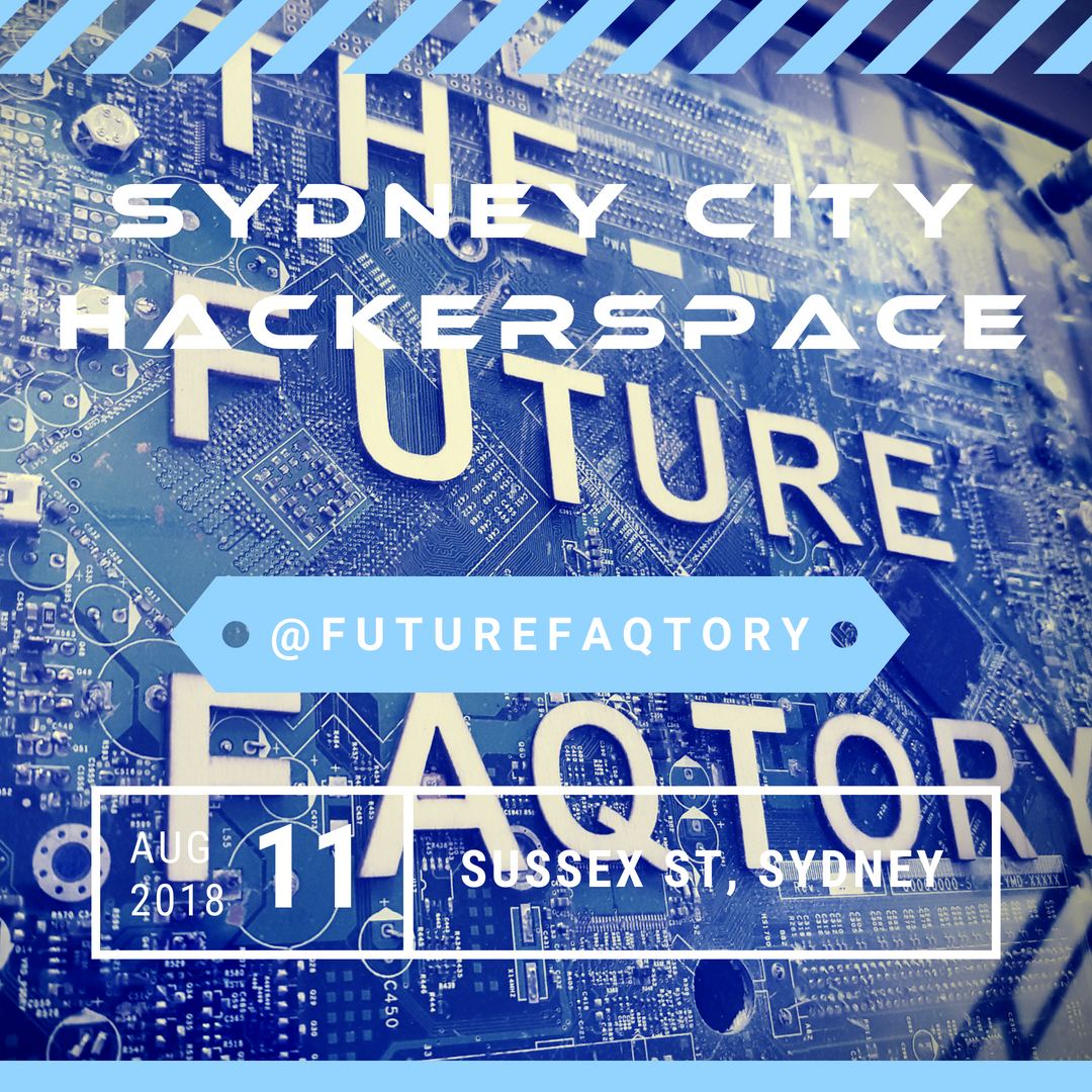 FutureFaqtory's tweet photo. The #FutureFaqtory is open today for the Sydney City Hackerspace! It's going to be fun, we're making stuff &amp; pulling some other stuff apart! #makerspace #hackerspace #iot #makersgonnamake #technology https://t.co/7TgoIVs2tC