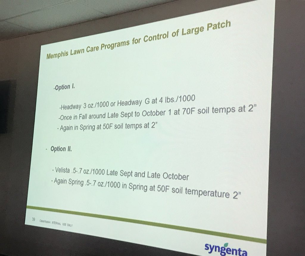 mikethomasturf's tweet image. Excellent Turf comes from excellent education from guys like @91Cyclone @SyngentaTurf  thanks for getting turfgrass managers ready for fall with handy resources like greencastonline.com/tools/soil-tem…  #springdeadspot #zoysiapatch #headway #velista @SiteOneSupply #LESCO #strongertogether