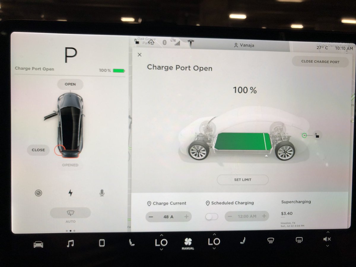 fusioncraig's tweet image. Big day in #TeslaModel3 #turo retuning from #FileMakerDevCon2018 to Houston - fantastic car, love driving it. And it fit all our luggage plus 3 adults no probs. Good range, just one quick charge up after starting out with 100% thx to Gaylord Texan Resort charging.