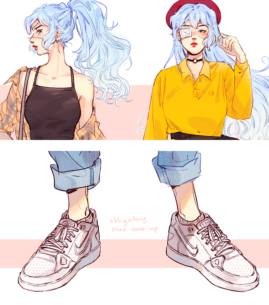 my dumbass daughter i havent drawn in years...in some of my clothes 