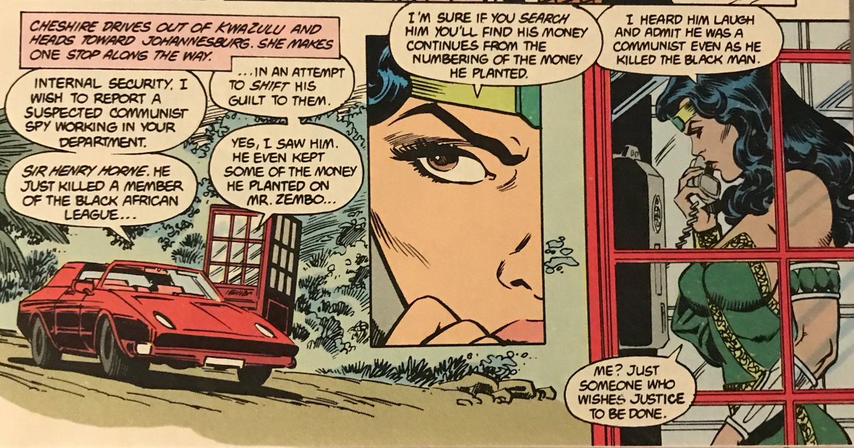 GarbageGrodd's tweet photo. Cheshire doesn’t fuck around *New Teen Titans #20 ~ Wolfman, Barreto and Tanghal* https://t.co/01U2rjx5EB