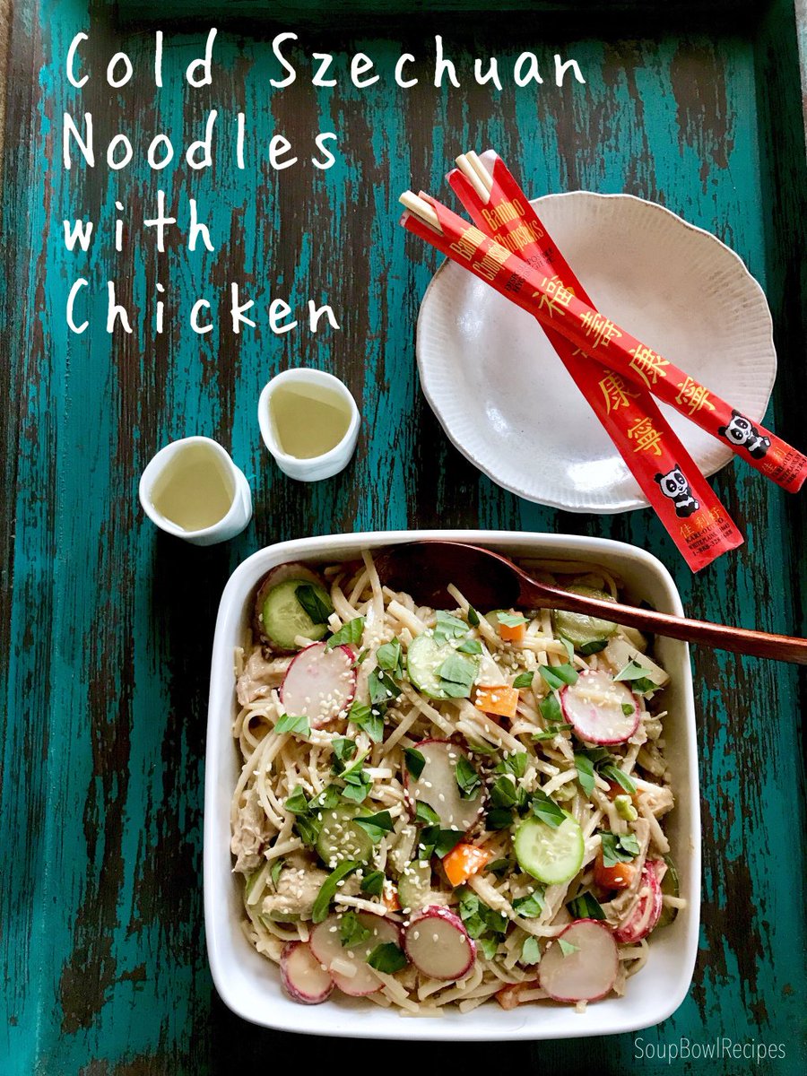 emilybrandsma's tweet photo. Cold Szechuan Noodles with Chicken https://t.co/gtMeRqK8Lx https://t.co/rSy0g8vjEY
