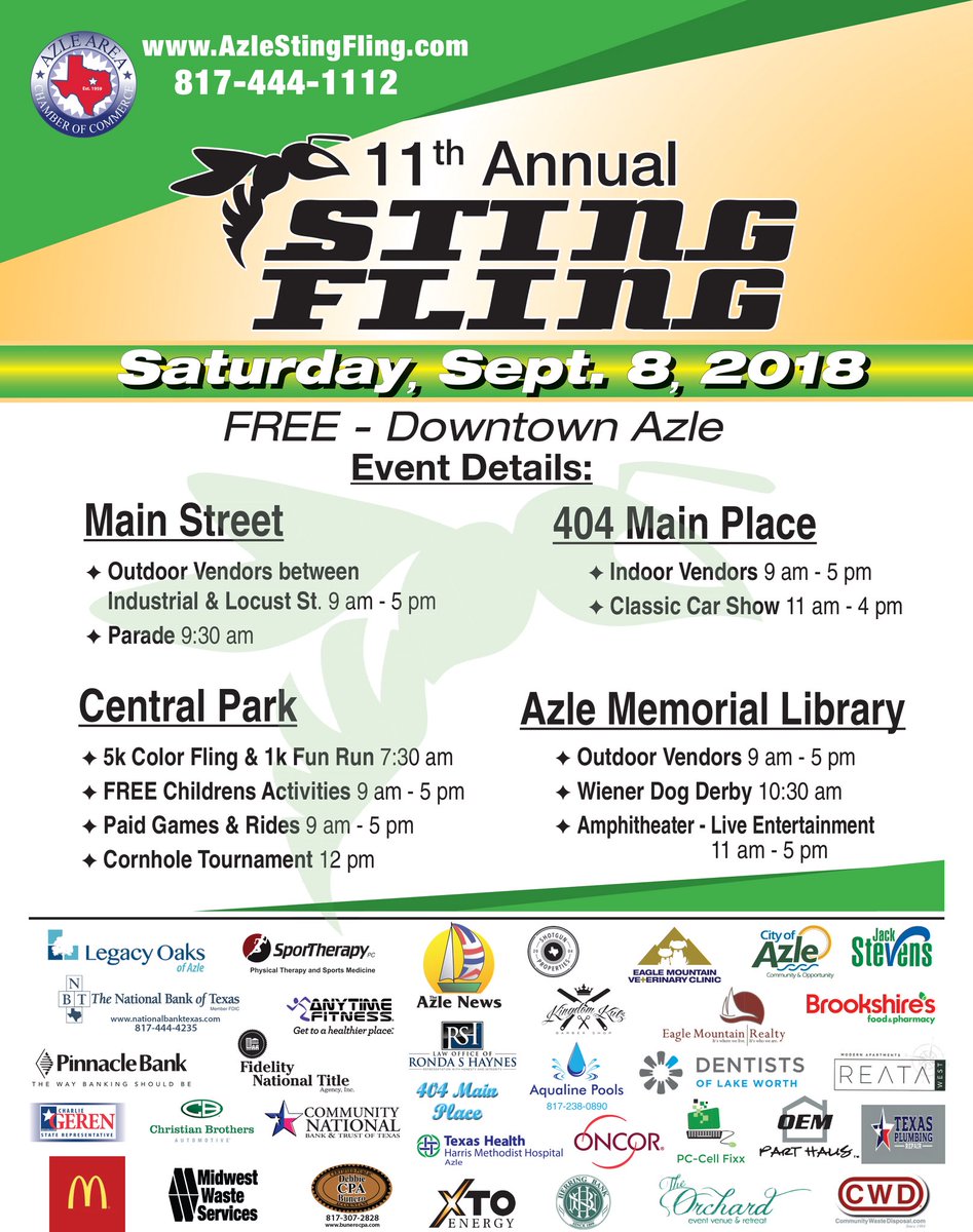 Azle Sting Fling (@azlestingfling) on Twitter photo 