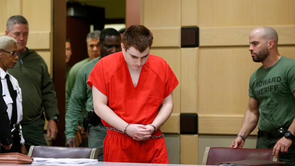 A newly released transcript shows Florida school shooting suspect Cruz spat out “kill me” and then cursed as he sat alone in a sheriff’s interrogation room just hours after the massacre that left 17 dead. Prosecutors released a redacted transcript of Cruz’s post-shooting statement Monday afternoon, Aug. 6. (AP Photo/Wilfredo Lee, Pool, File)