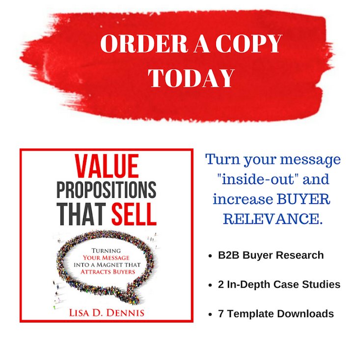aliceheiman's tweet photo. Value Propositions That Sell: A customer-focused description of value that demonstrates your knowledge about the customers experience or challenge and your specific offer to address it. #ValPropsThatSell #LisaDennis https://t.co/CBFOXTeJre https://t.co/7CV0RimIoy