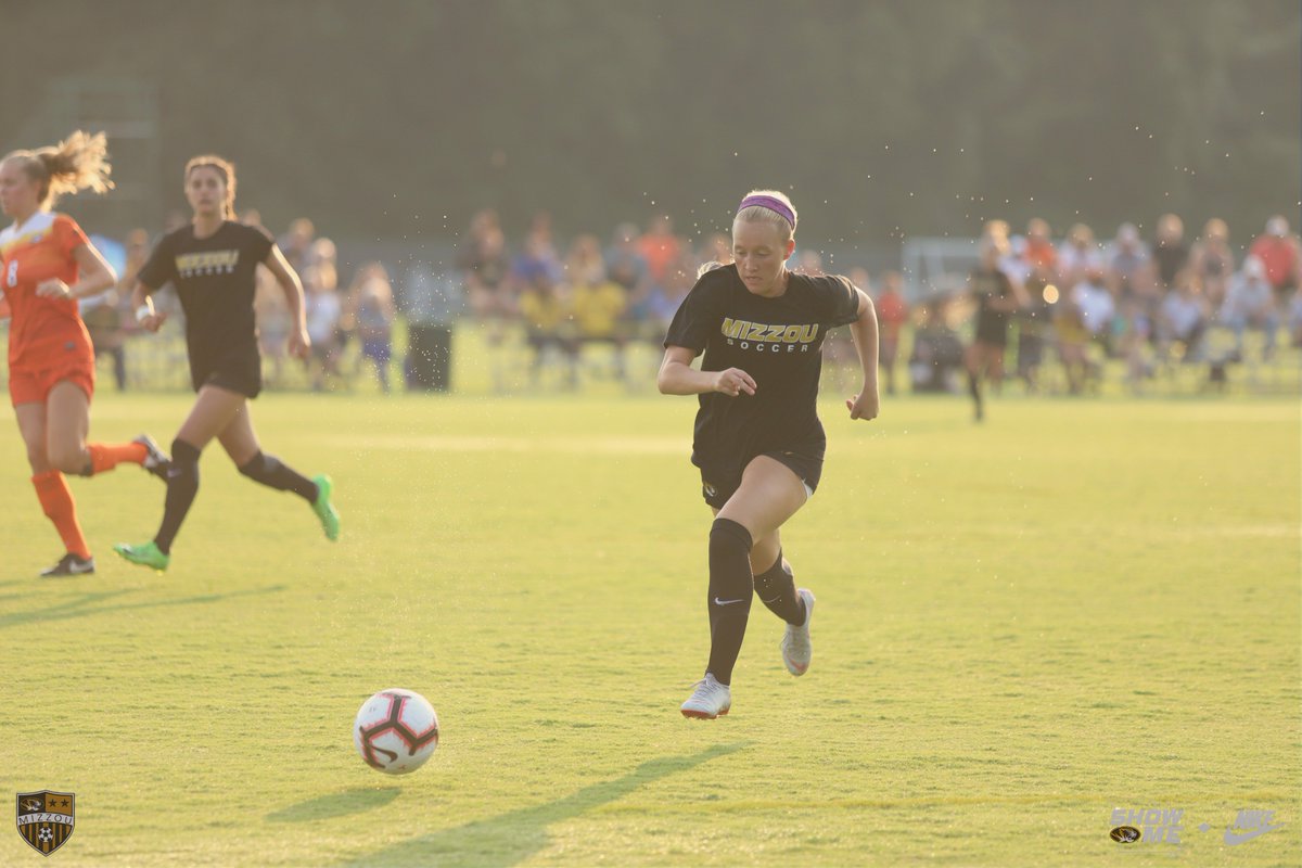 MizzouSoccer's tweet photo. Final in Kansas City: Tigers outlast the Cowgirls 2-1.

Thank you to Oklahoma State Soccer for helping us compete and prepare for the 2018 season! 🐯⚽️ https://t.co/62YfWnWjWj