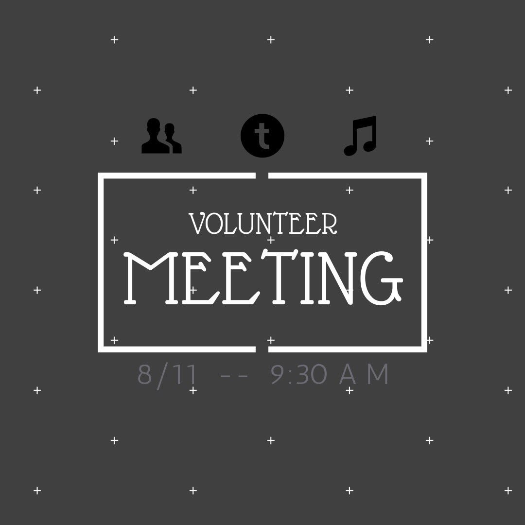 Tbcperris's tweet photo. Just a reminder that our volunteer meeting is tomorrow morning at 9:30... can’t wait to see all of our volunteers!!
#tbcperris https://t.co/s2tPCazCRL