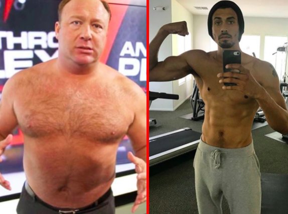 4. Adult film star Alex Jones wants everyone to know that no, he’s not that...