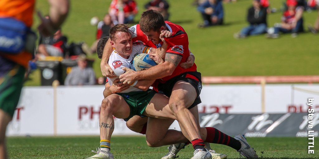 RedAndBlackZone's tweet photo. 📸 #4Photos Bears forward Dean Britt grounds Wyong fullback Luke Sharpe💪🏽🤕
The @NthSydneyBears won this R21 match 36-22 over the @wyongroos
#Bears2018🐻 #GoRabbitohs🐰
@SSFCRABBITOHS @NSWRL @IntrustSuperPrm #IntrustSuperPremiership https://t.co/q04F9VapbA