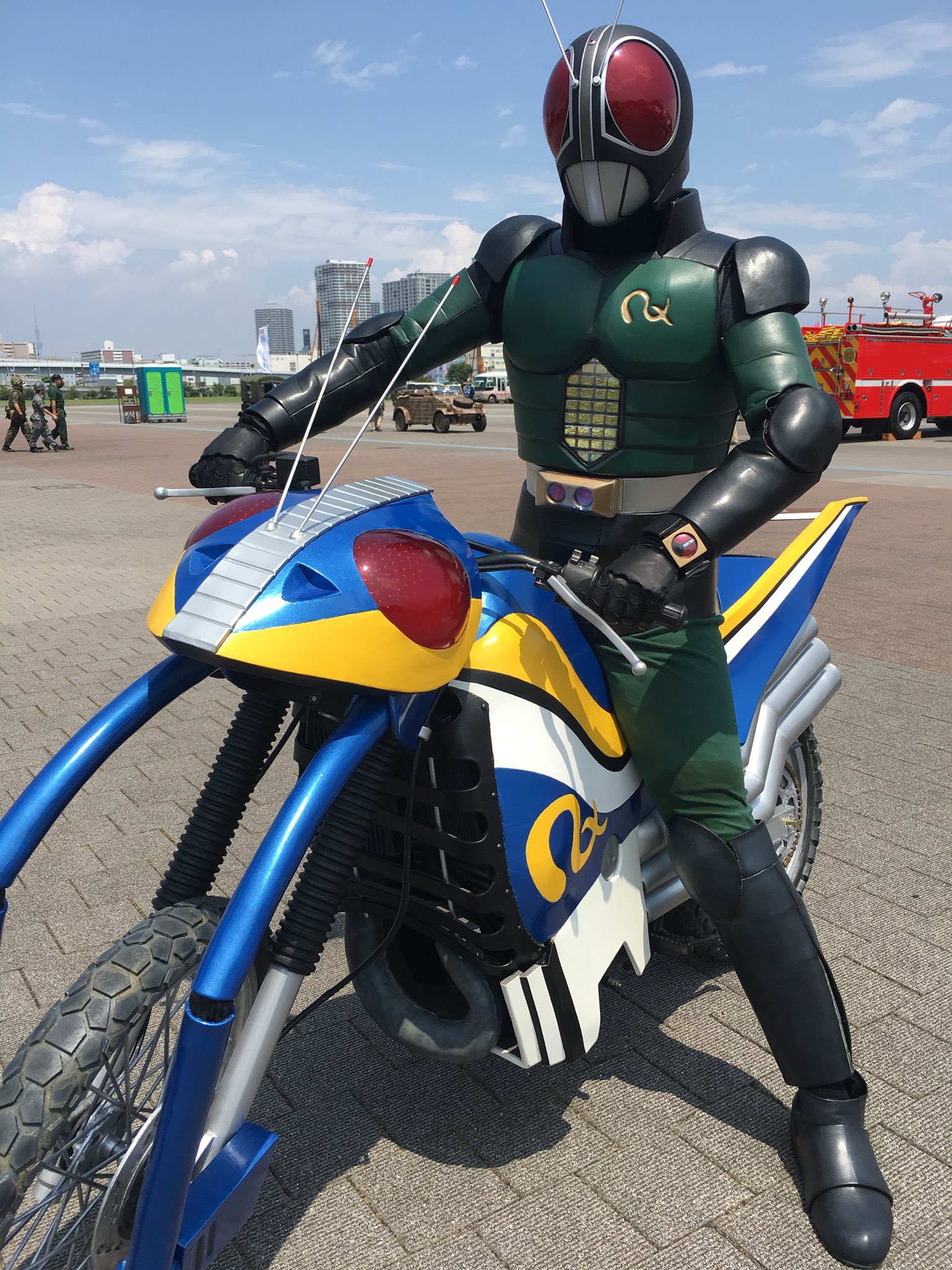 仮面ライダーBLACKRX マシンアクロバッター 88ゆうじ on X: