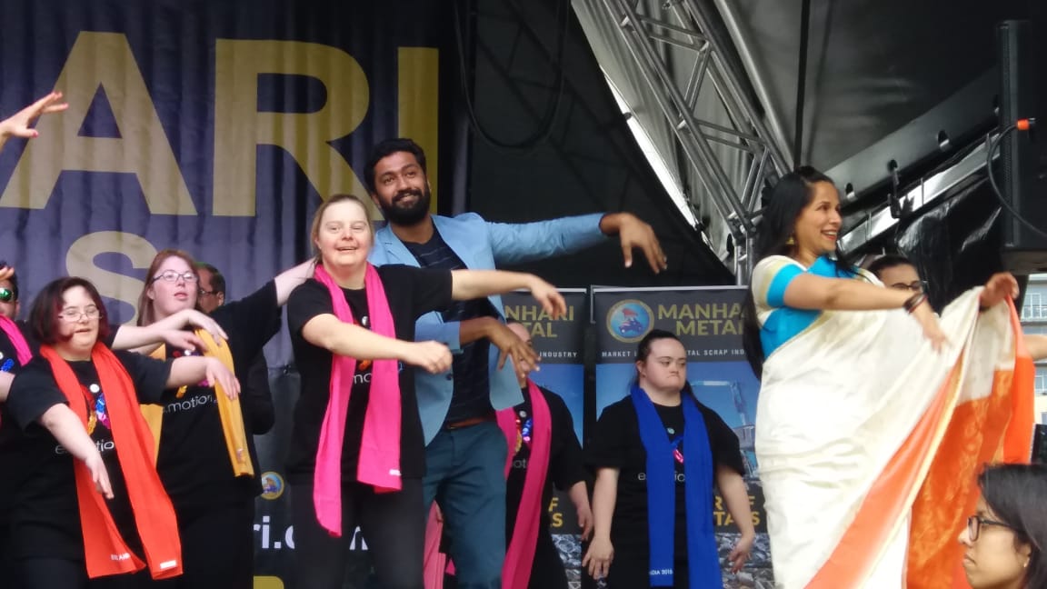 #IndependenceDay celebrated in #Melbourne amidst great fanfare... #FederationSquare #IFFM2018