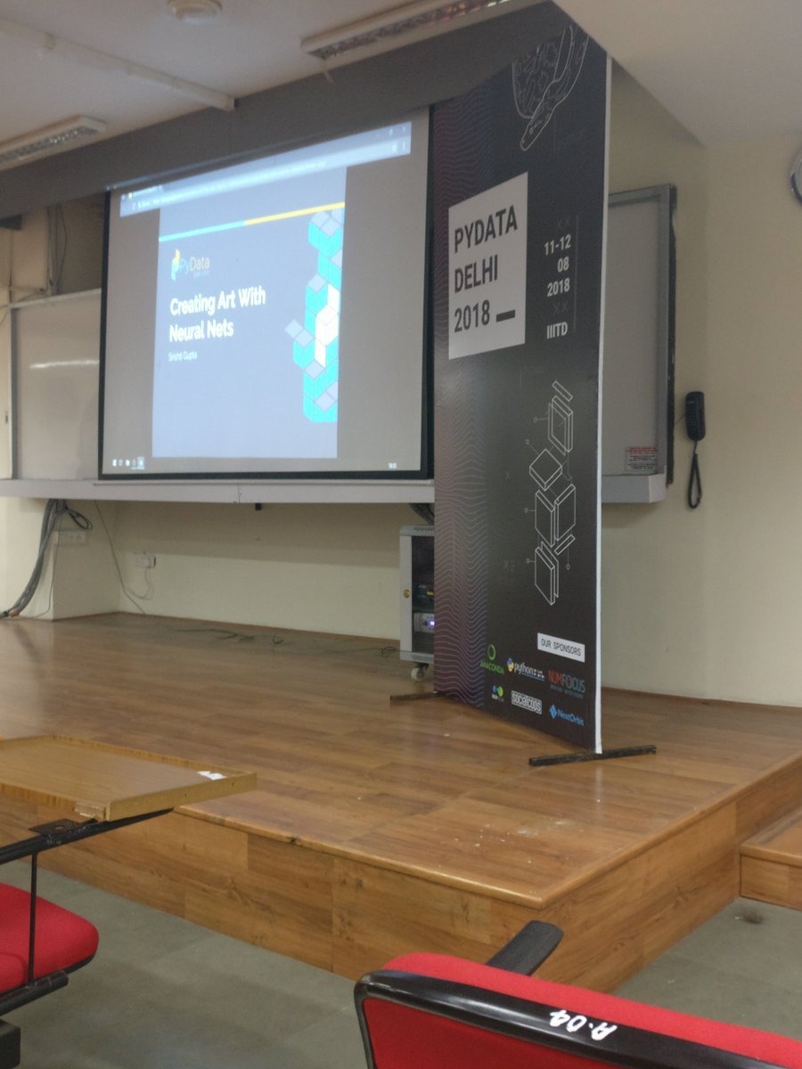 blinkiteng's tweet image. We&apos;re hanging out at PyData Delhi today! #PyDataDelhi18