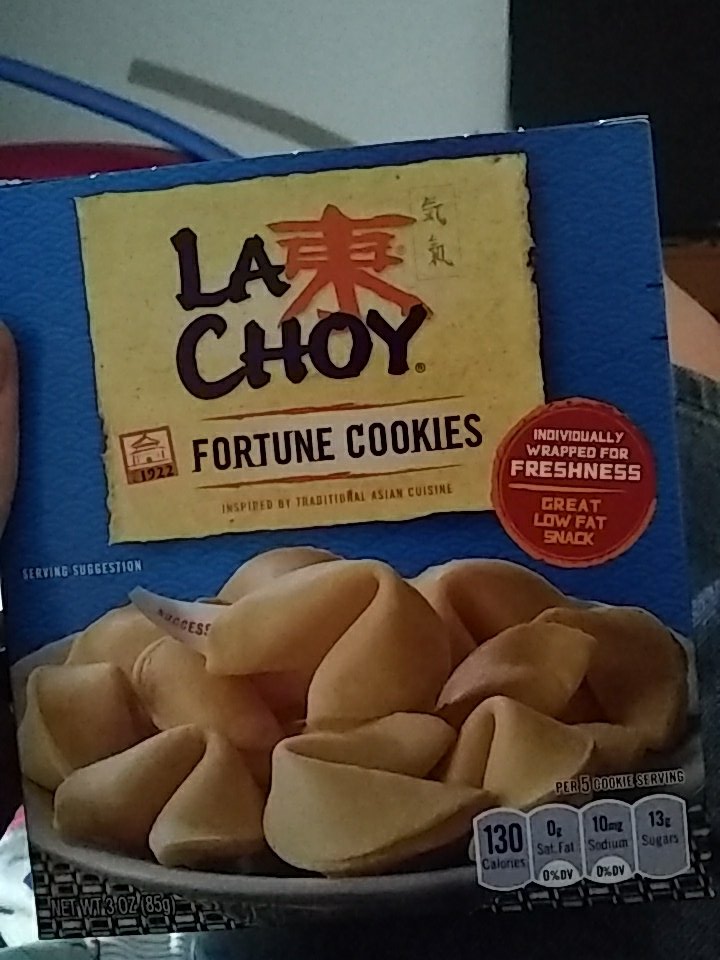 HiddenNinja4's tweet photo. @Walmart Bought some fortune cookies and they turned out to be bad. Just wanted to let you guys know. Me and my wife both got sick. :( https://t.co/BapuTrWFqg
