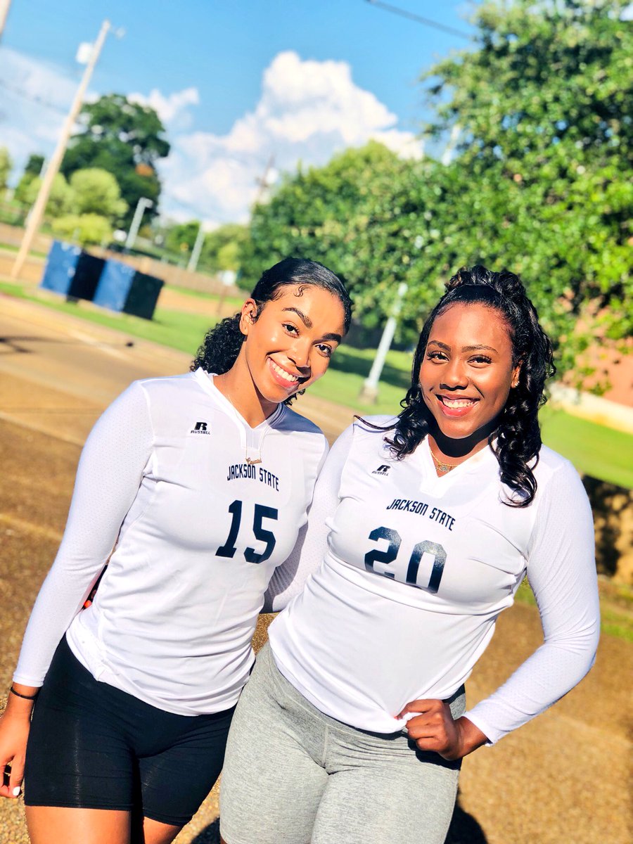 then vs now😏 
 sister wife vibes back like we never left 🏐 #JSU20 #JSU19