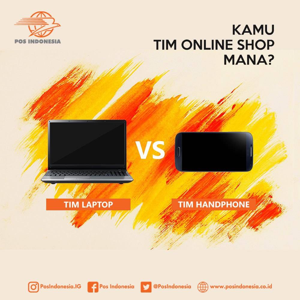 PosIndonesia's tweet photo. Hai Sahabat Pos, saat mengelola dan melayani para pembeli di toko online kamu termasuk yang mana nih? #timlaptop atau #timhandphone ?

#POSbisa #PosIndonesia
#BUMNHadirUntukNegeri https://t.co/UZ7vxOVoWt